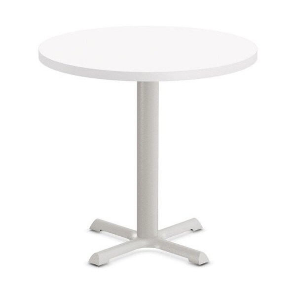 Special-T Table, Round, 36in Dia x 29in, Gray Base/White Top SCTSTAR236GWH - main
